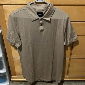 CUTS Clothing Men’s COZ Polo Curve-Hem Coast Large